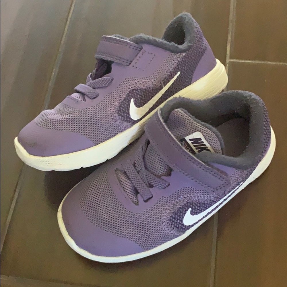 Nike Revolution 3 kids shoes (unisex) TCU fans!